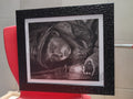 Boy with Light Bulbs – Original Charcoal Art (Digital Download) - Cityz Atelier lumiere