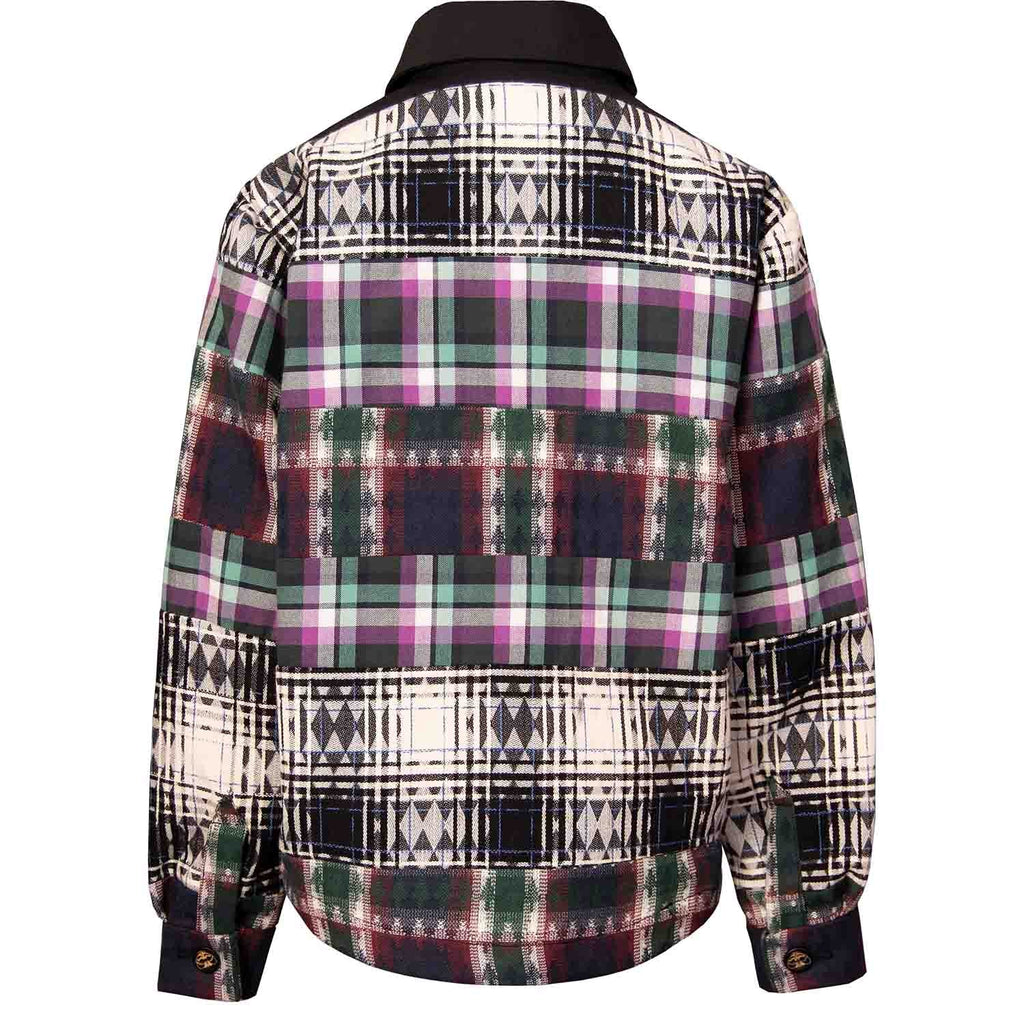 Mixed Tartan Plaid Shirt - Cityz Atelier lumiere